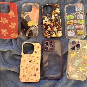 Random IPhone 14 Pro cases